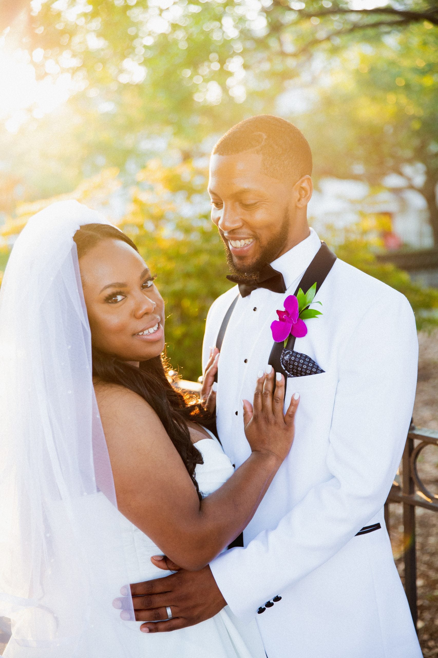 Bridal Bliss: Ashley And Richard Traditional Southern Wedding Brought The Romance