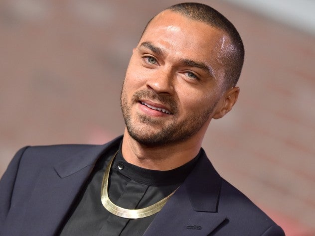 Jesse Williams Shows Off His Bold New Hair Color