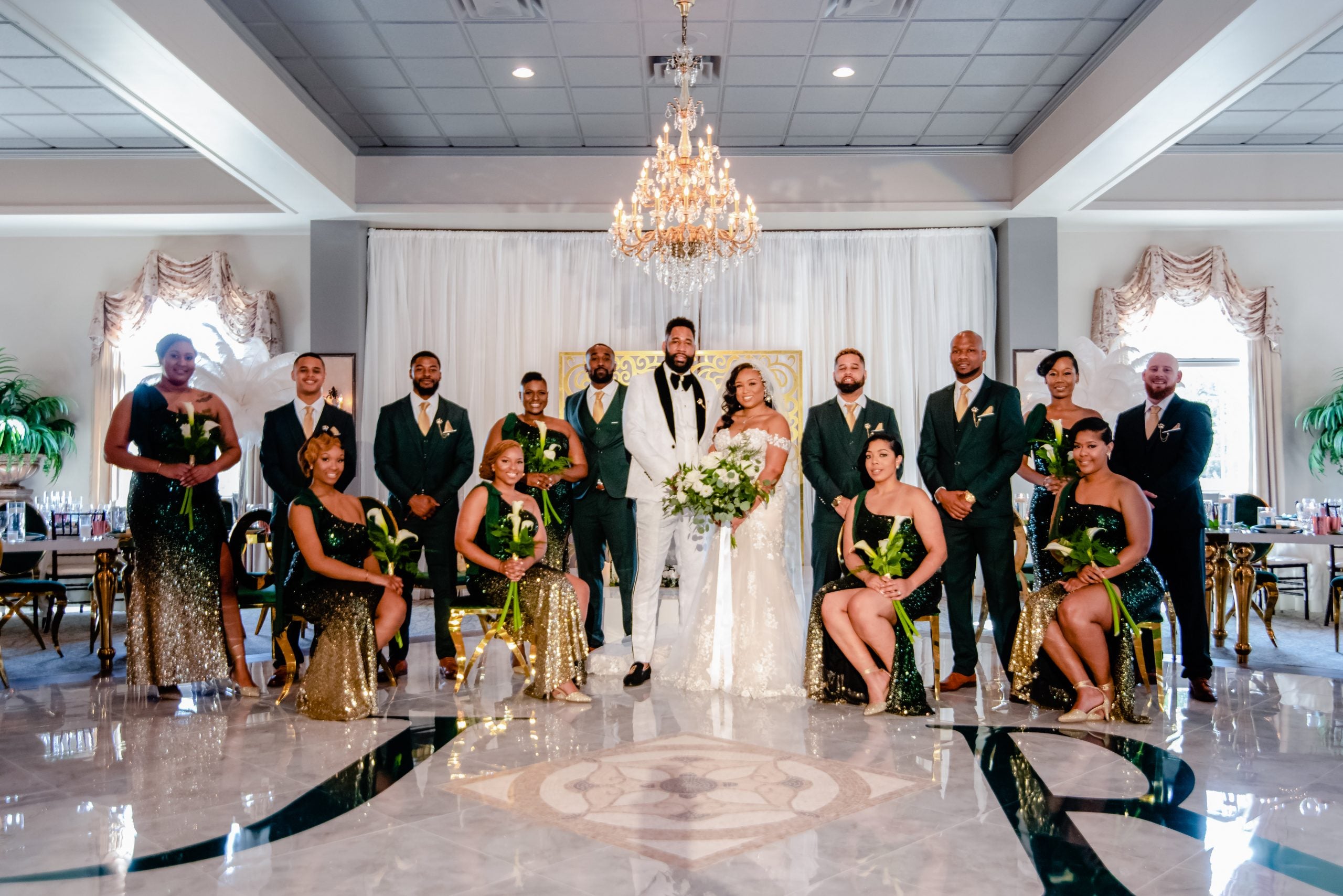 Bridal Bliss: Joscelyn And Josue's Winter Wedding In Atlanta Was Oh So Glamorous