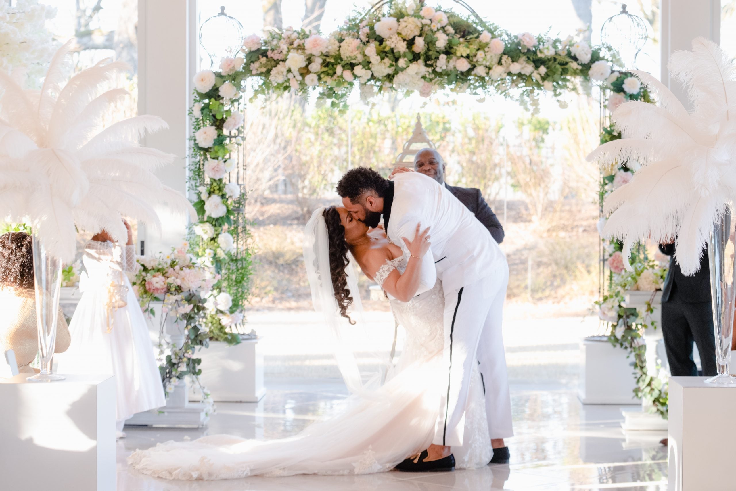 Bridal Bliss: Joscelyn And Josue's Winter Wedding In Atlanta Was Oh So Glamorous