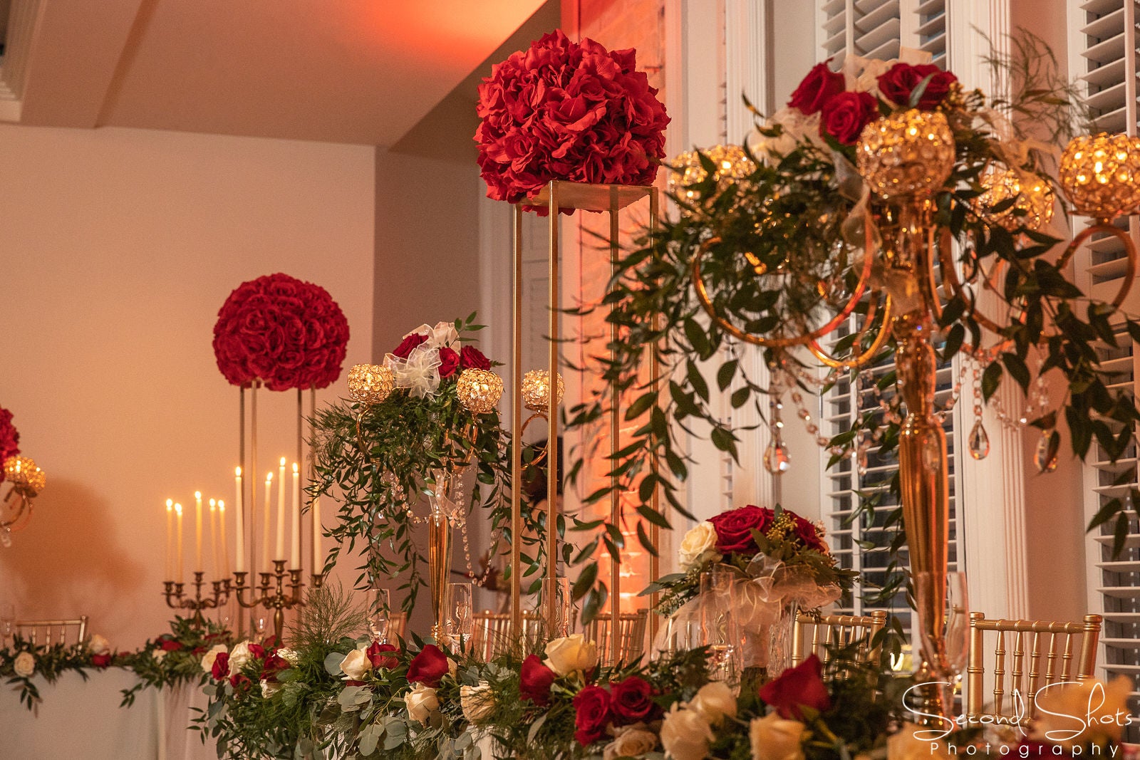 Bridal Bliss: The Roses Were Oh So Red At Krystal And Billy's Romantic Texas Wedding
