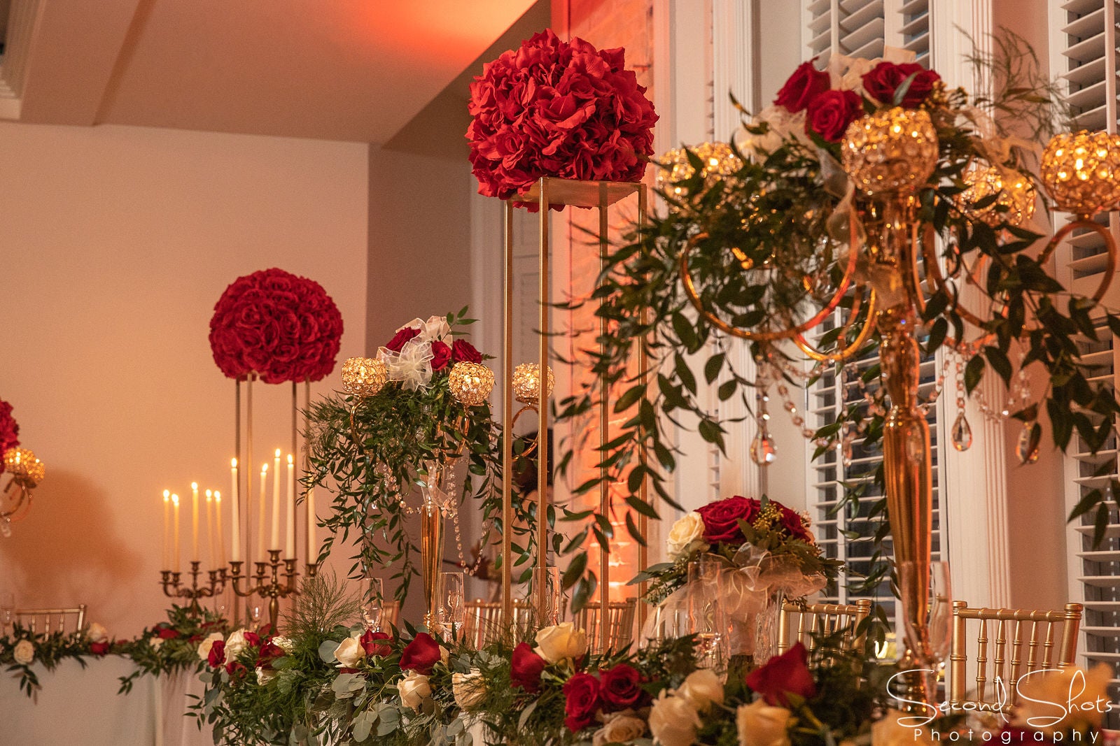 Bridal Bliss: The Roses Were Oh So Red At Krystal And Billy's Romantic Texas Wedding