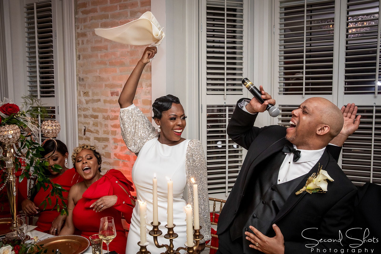 Bridal Bliss: The Roses Were Oh So Red At Krystal And Billy's Romantic Texas Wedding