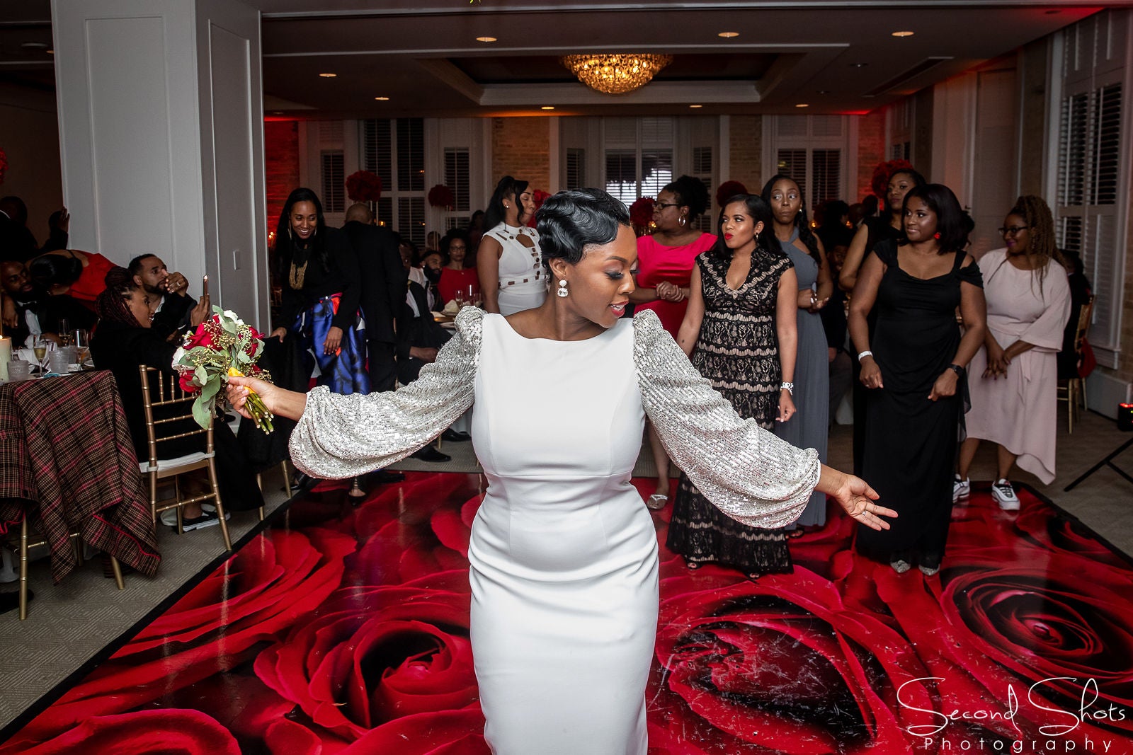 Bridal Bliss: The Roses Were Oh So Red At Krystal And Billy's Romantic Texas Wedding