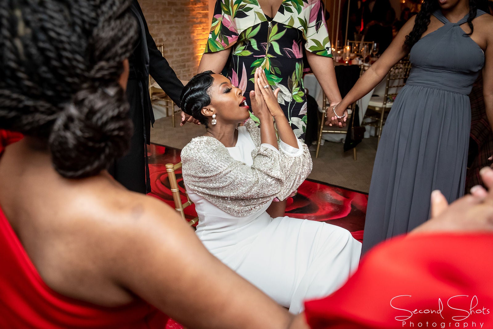 Bridal Bliss: The Roses Were Oh So Red At Krystal And Billy's Romantic Texas Wedding
