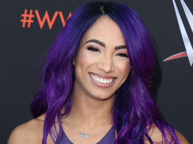 Sasha Banks Wardrobe Malfunction