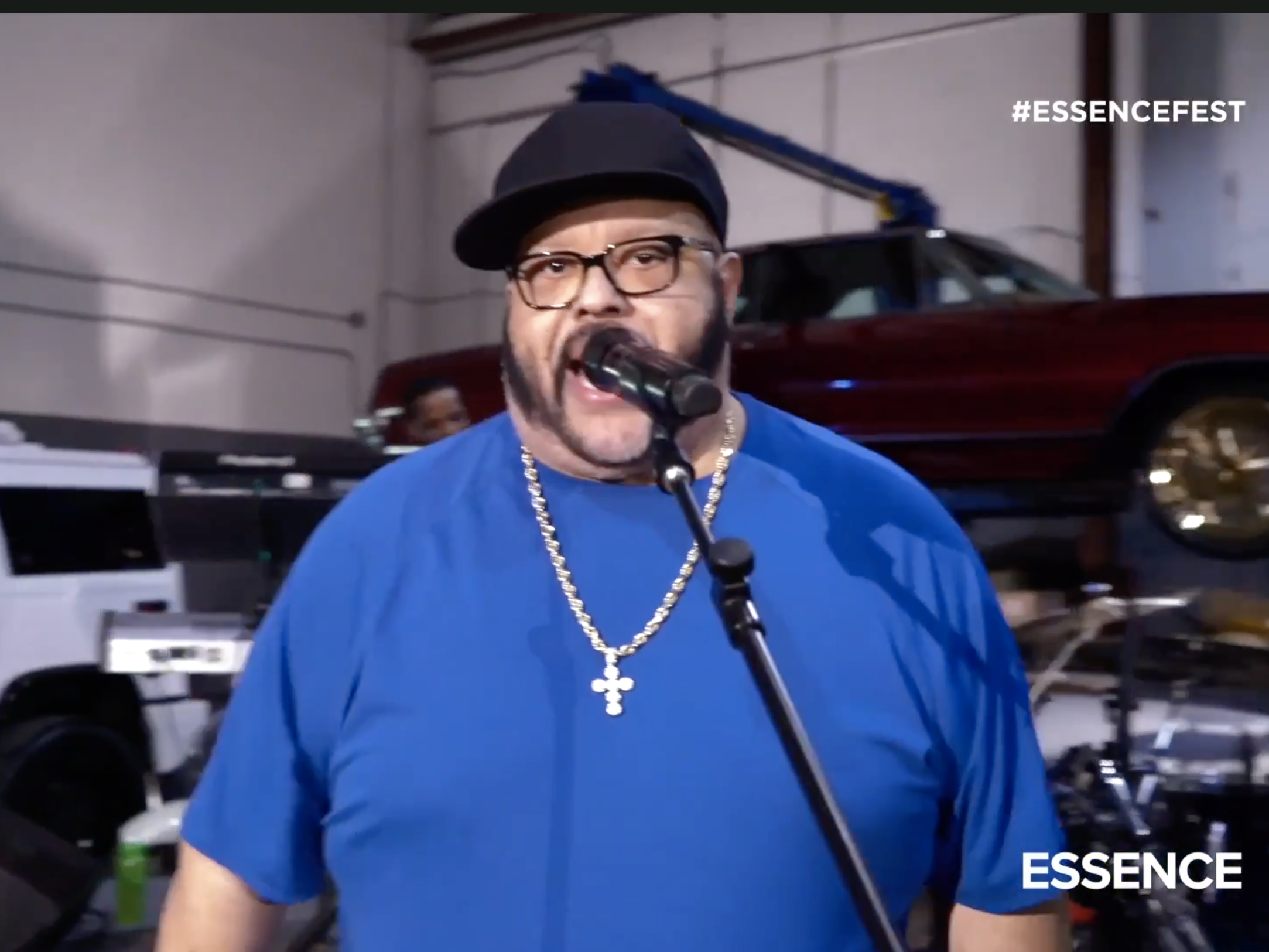 Fred Hammond Performs at the Essence Festival of Culture Get Lifted Gospel Sunday Celebration
