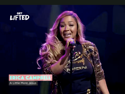 Erica Campbell Performs at Get Lifted