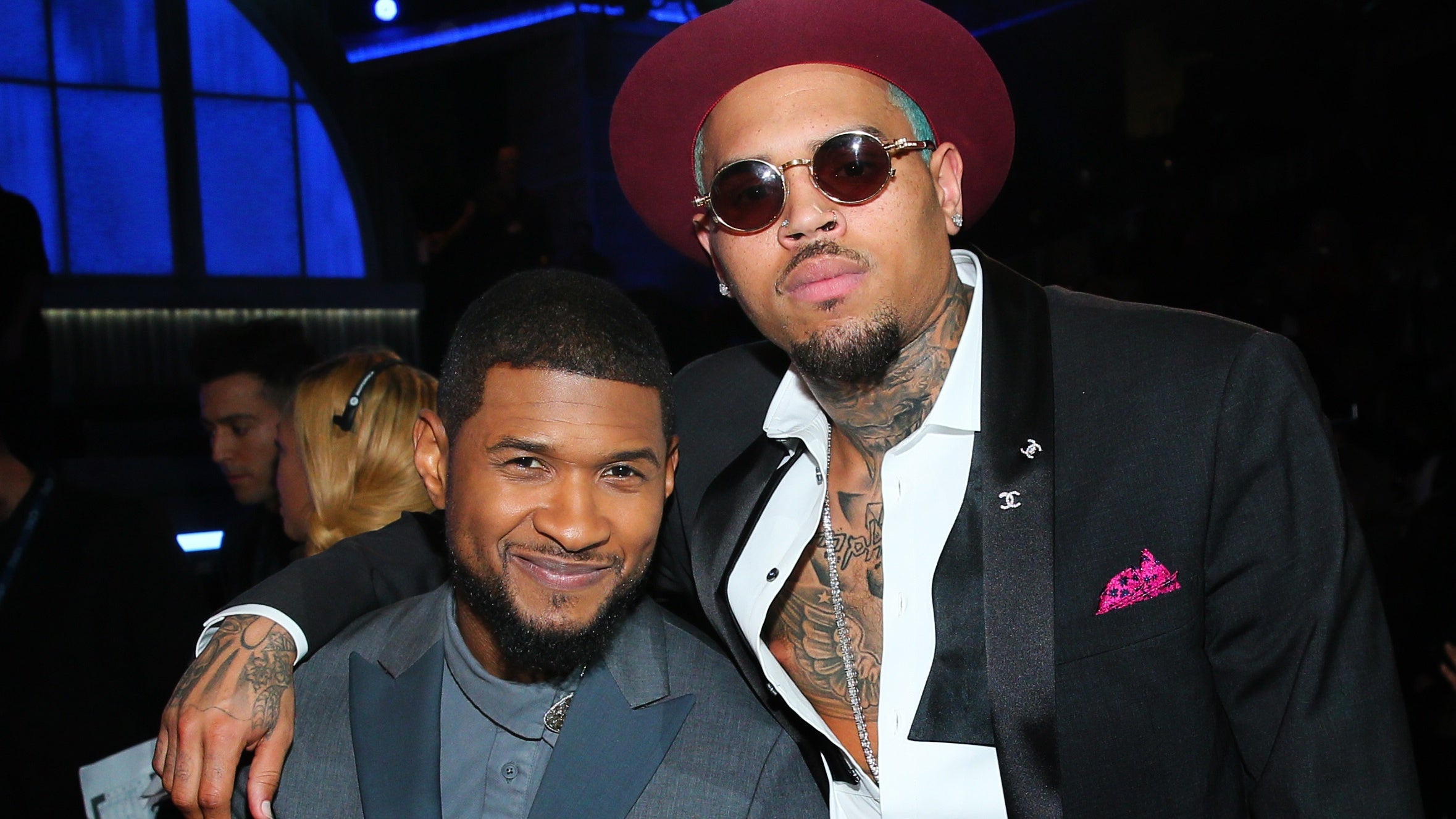 Black Twitter Pits Usher & Chris Brown Against Each Other In Pretend Verzuz Battle