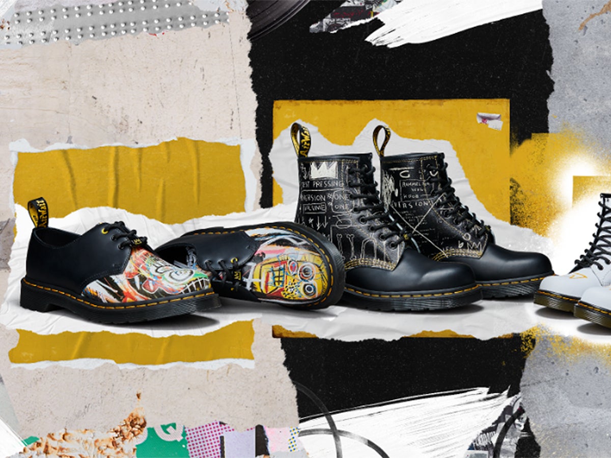 Dr. Martens Launches Capsule Collection With Jean-Michel Basquiat