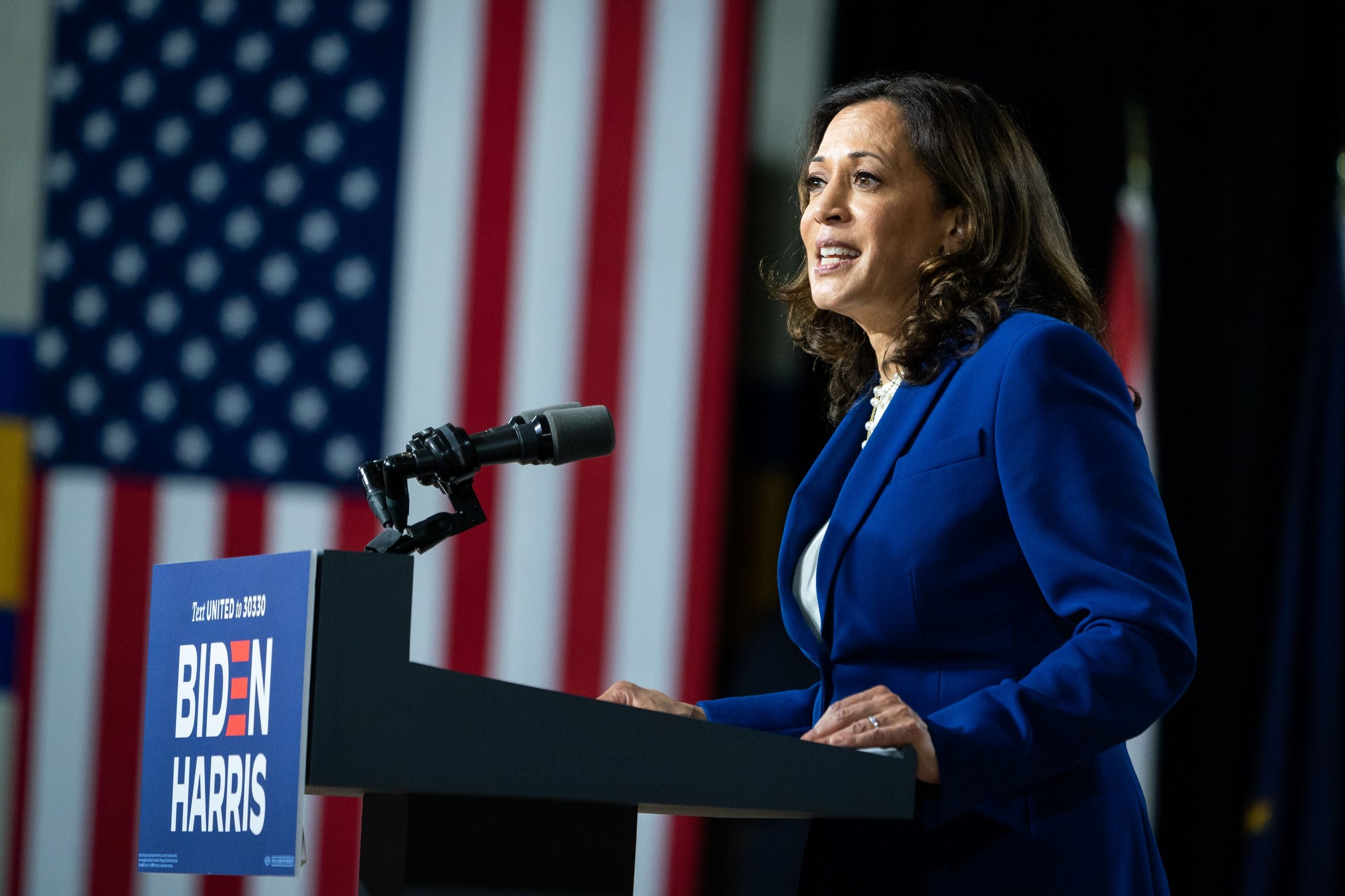 Kamala Harris Says Drastic Change Is On The Agenda