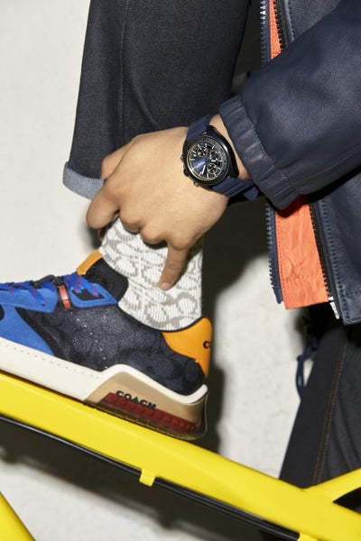 Coach  Launches Timepiece Collection Featuring Quincy Brown