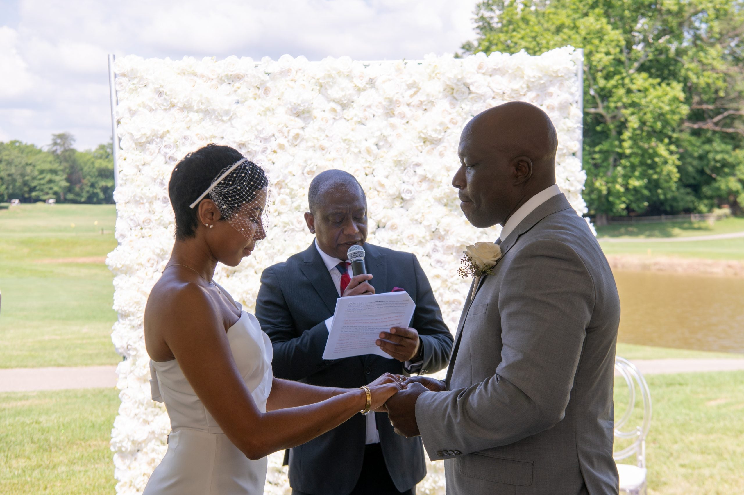 Bridal Bliss: Dorian And Oludotun Won With This Stylish Golf Course Wedding