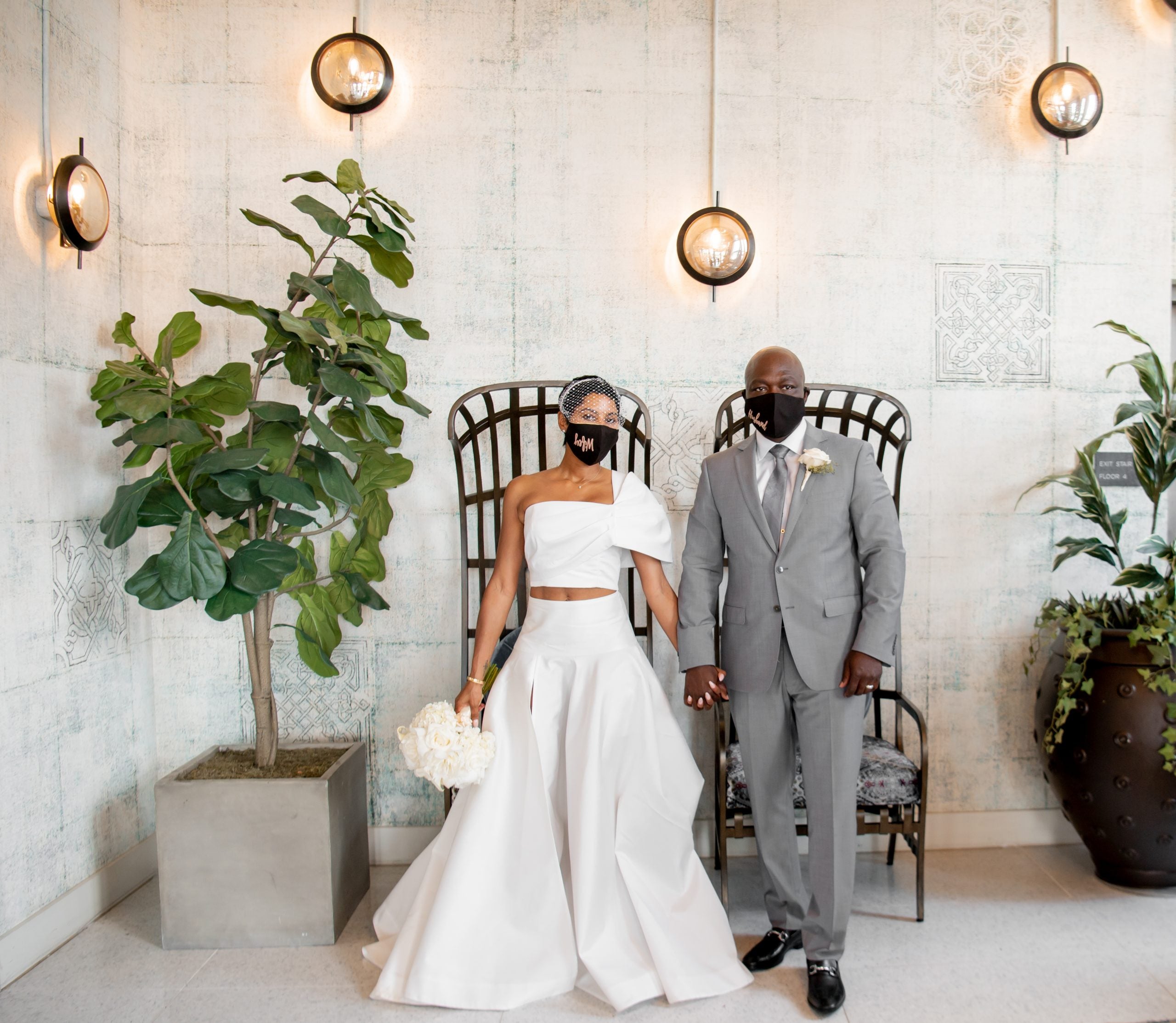 Bridal Bliss: Dorian And Oludotun Won With This Stylish Golf Course Wedding
