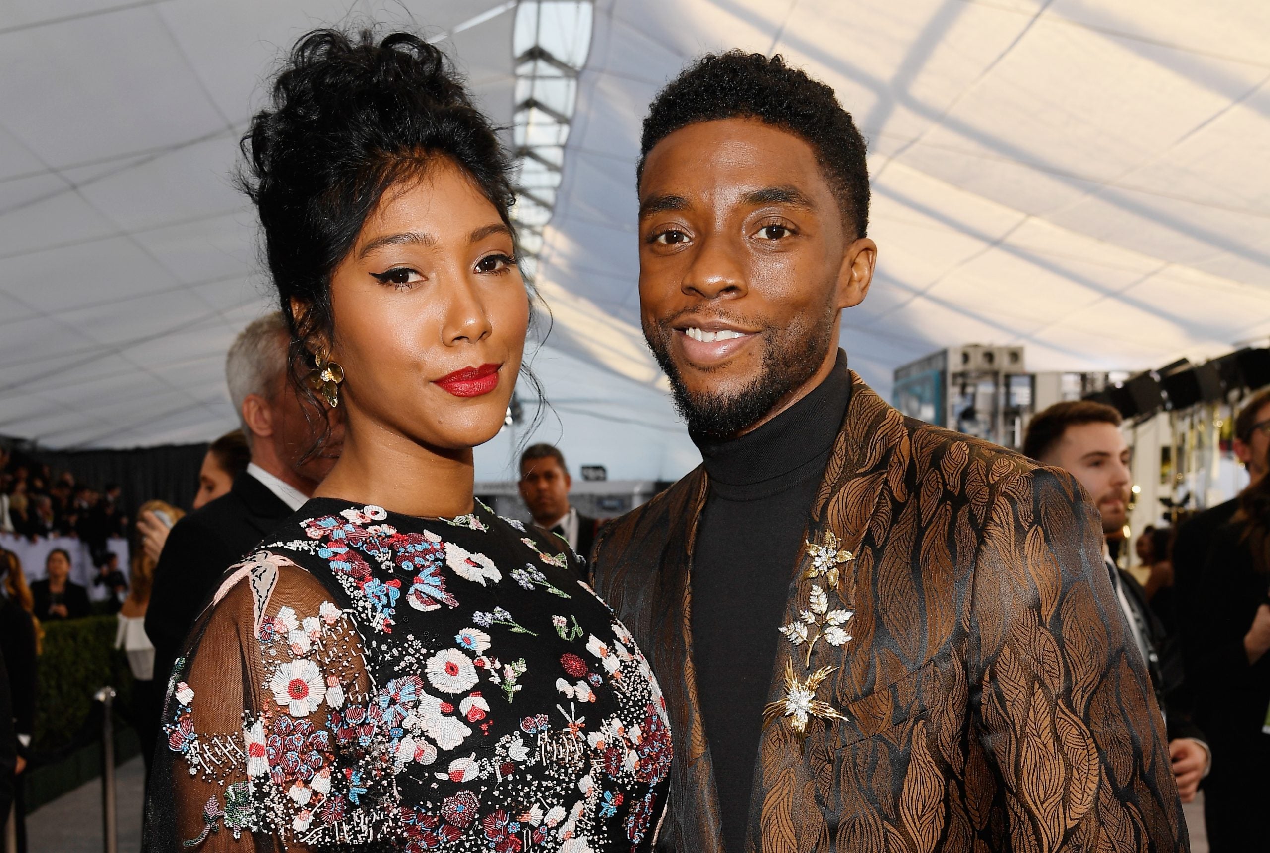 What We Know About Chadwick Boseman And Taylor Simone Ledward's Love Story