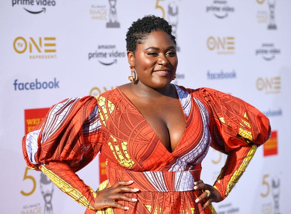 Danielle Brooks Poses Nude to Share Body Positive Post-Baby Weight Gain Message