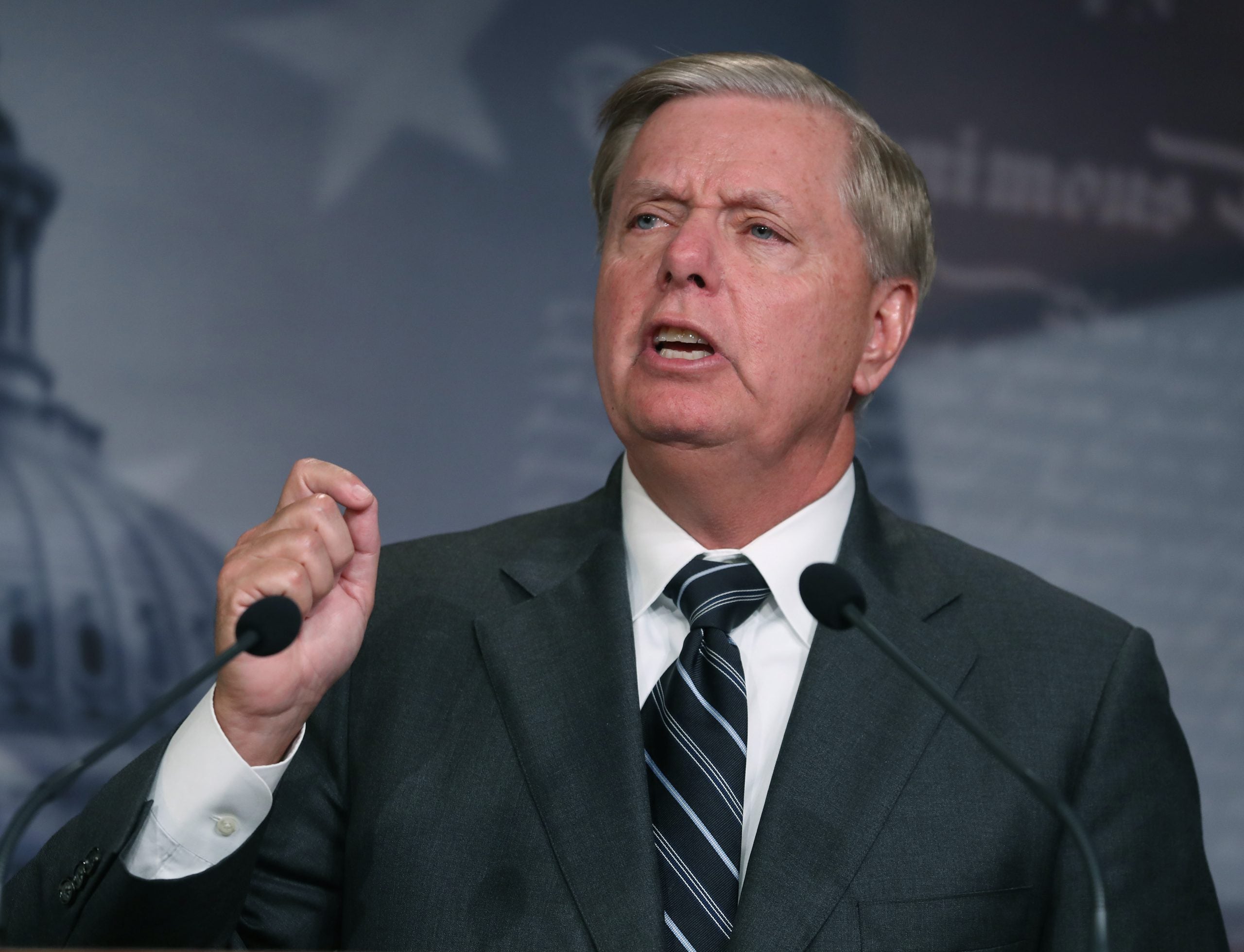 Lindsey Graham Goes On Pro-Police Tirade,  Questions Why Jacob Blake Didn't Yield