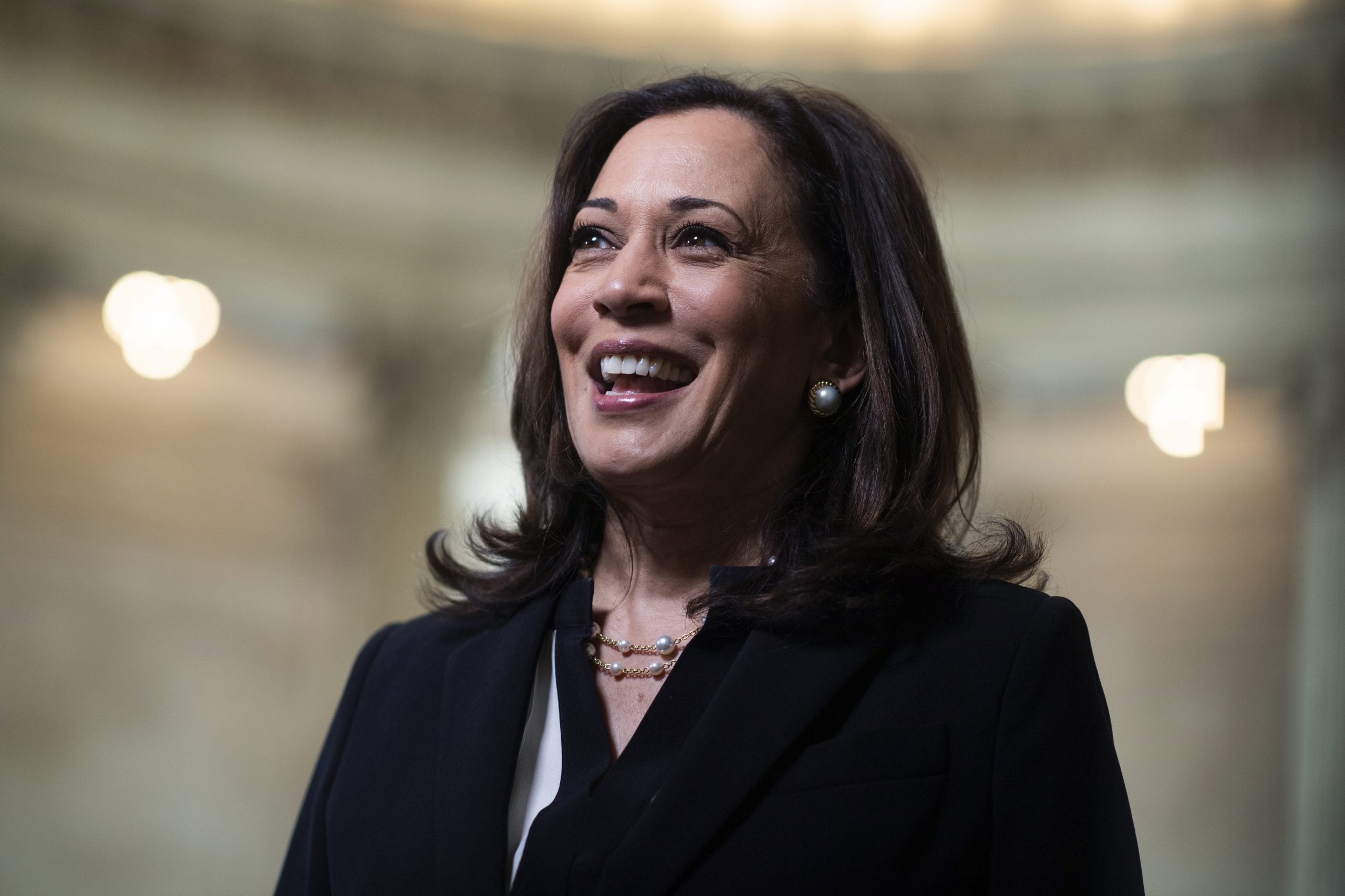 Kamala Harris And Melanie Campbell Hold Sister To Sister Roundtable On Voter Mobilization