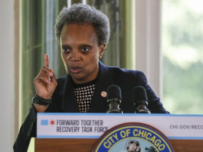 Chicago Mayor Lori Lightfoot Defends Blocking Protesters From Her Home