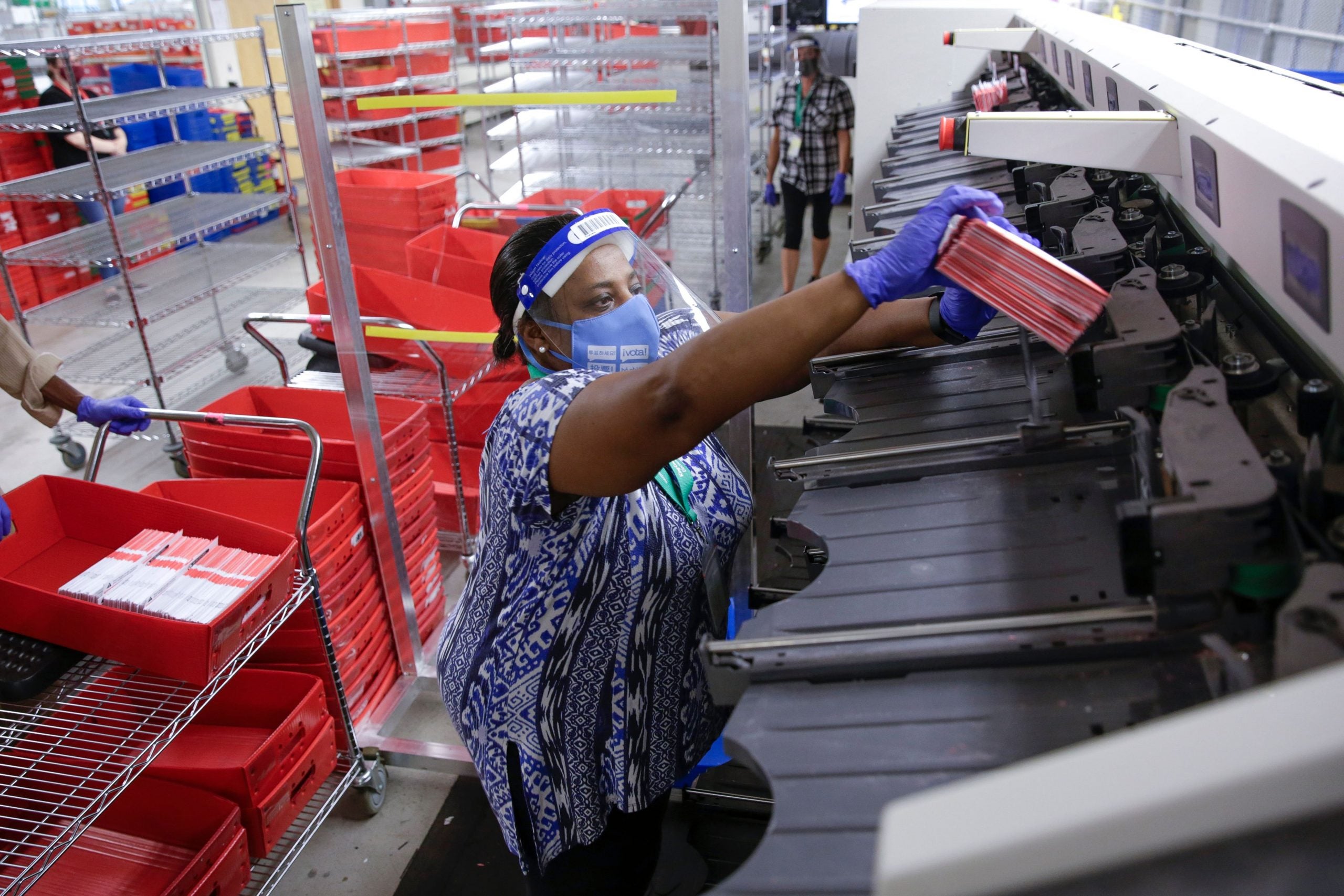 USPS Removing Some Mail Sorting Machines, Raising Concerns Ahead Of Elections