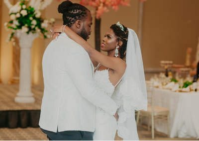 Bridal Bliss: Omega And Andrew Brought Ghanaian Pride To Their Royal Themed Wedding
