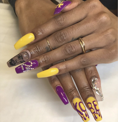 These Kobe Bryant Nail Designs Are A Touching Tribute To The Late Athlete