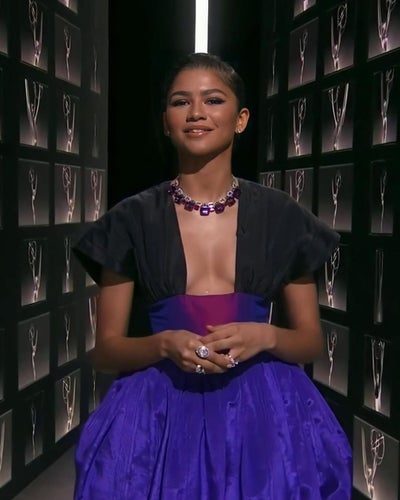 Zendaya Wore Two Couture Gowns To The 2020 Emmys