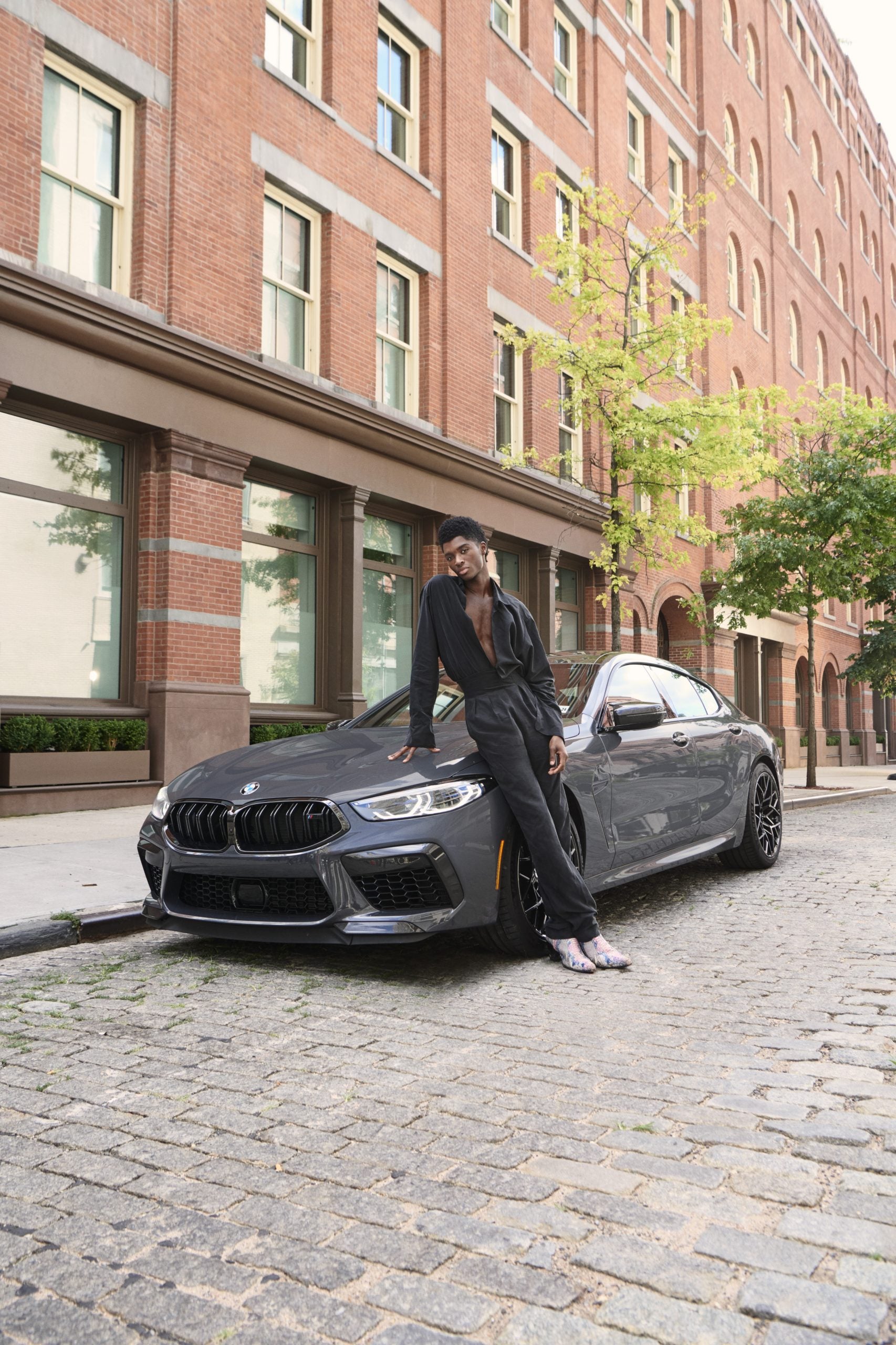 How BMW Partnered With Model Alton Mason During A Virtual NYFW