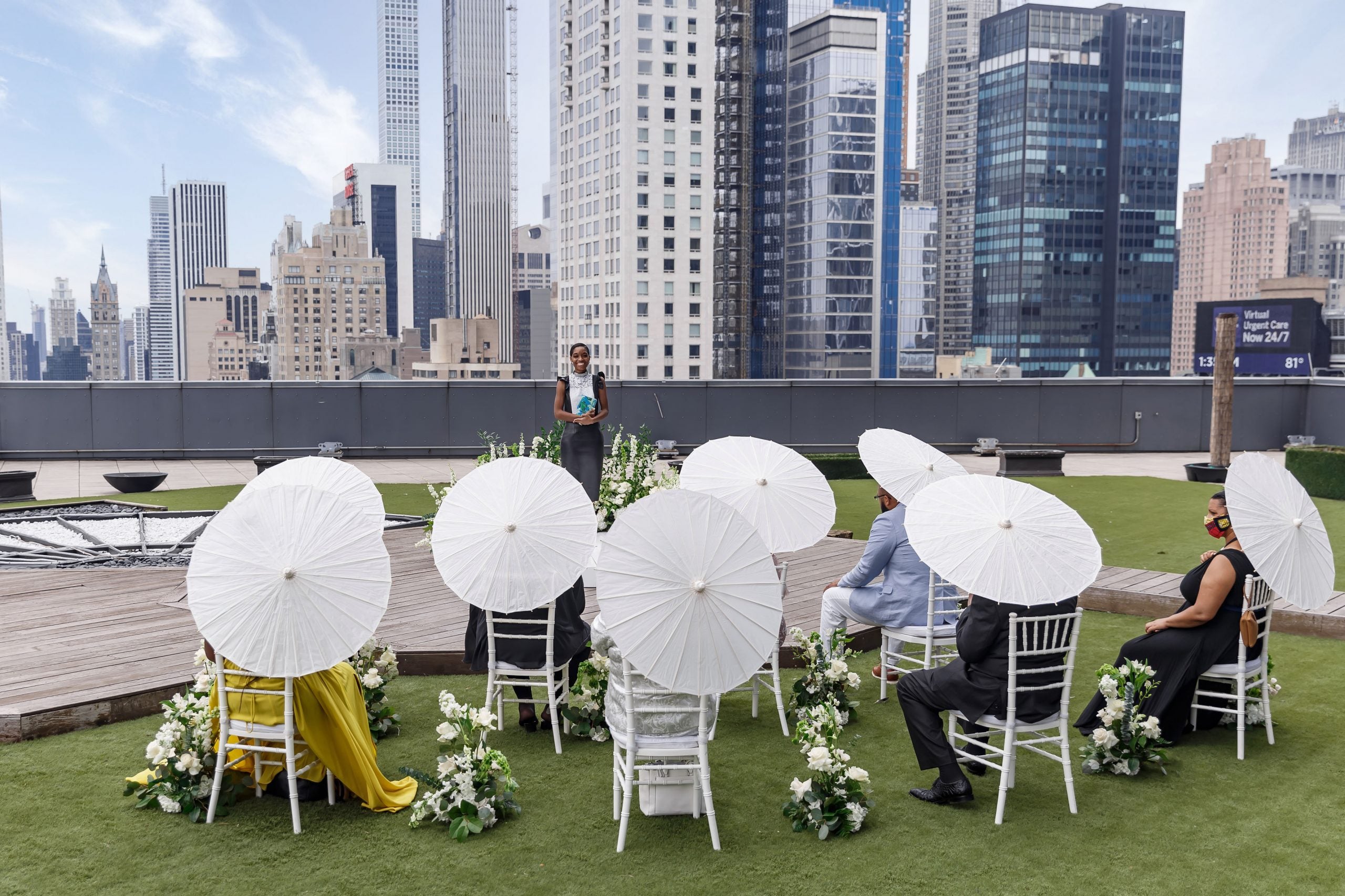Bridal Bliss: Sharisse And Thurman's Big Apple Wedding Took Us To New Heights