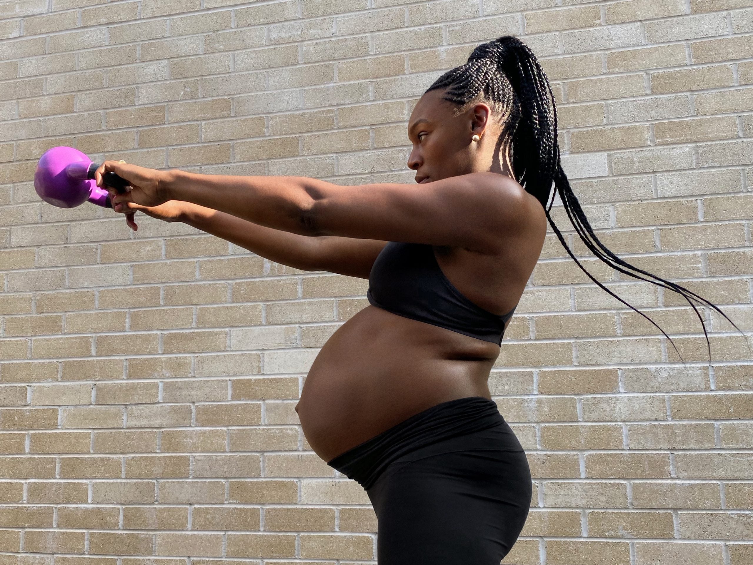 Nike's New Maternity Line Nike (M) Is A Pregnant Mama's Cozy Dream