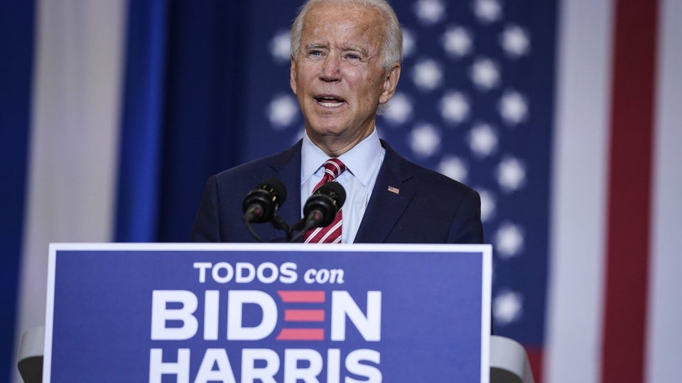 Trump Shares Manipulated Video Of Biden Playing N.W.A’s ‘F–K Tha Police’ 