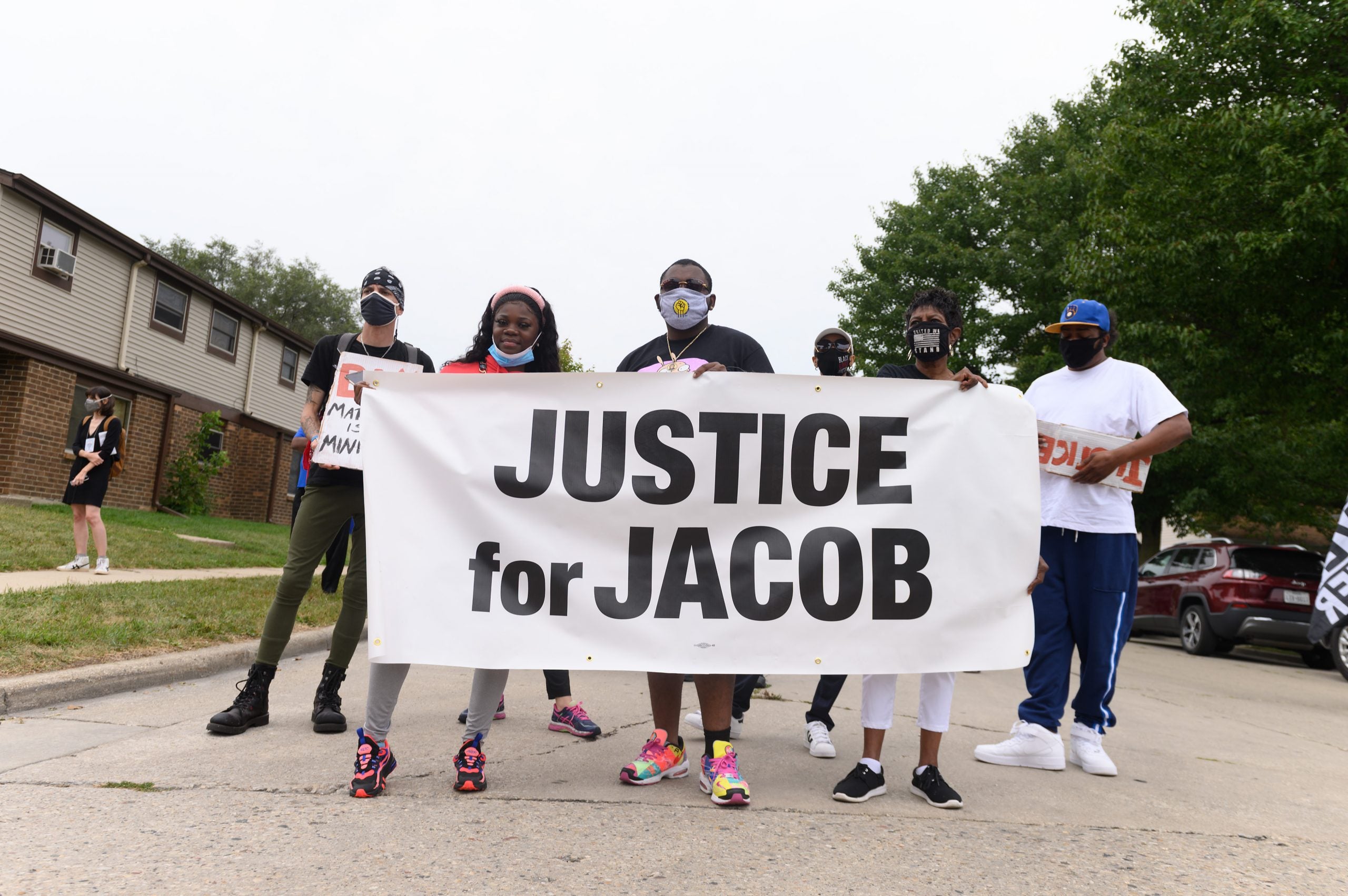 Jacob Blake's Family Hosts Block Party And Rally Amid Trump's Visit