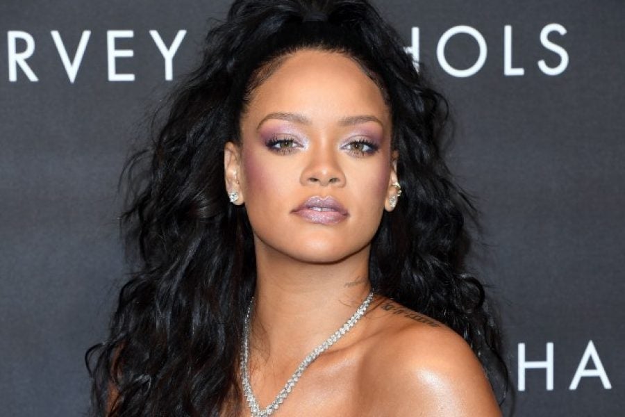 Rihanna Proves Blue Eyeliner Looks Good On Deep Skin Tones Essence