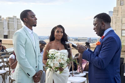 Bridal Bliss: Essie And Maurice’s Rooftop New Jersey Wedding