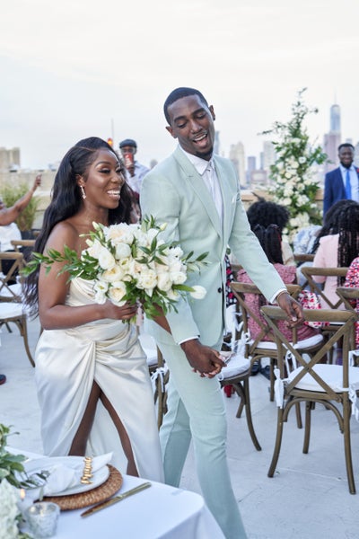 Bridal Bliss: Essie And Maurice’s Rooftop New Jersey Wedding