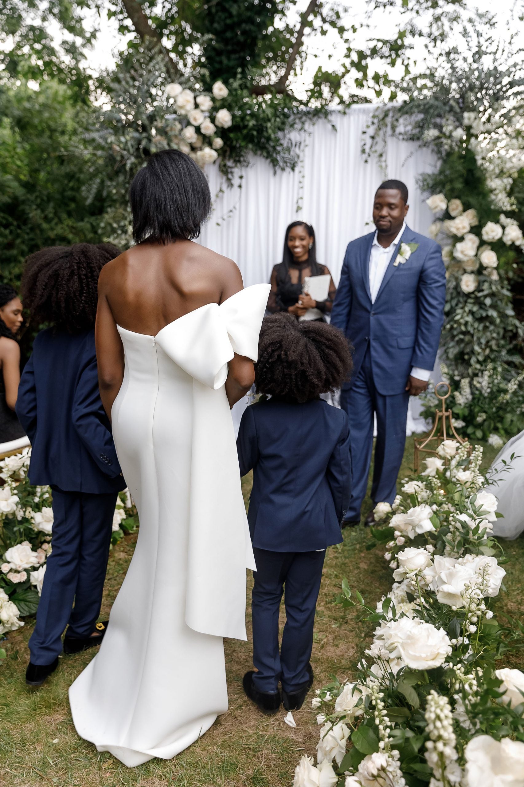 Bridal Bliss: Mills And Johanne's Vow Renewal Was A Family Affair