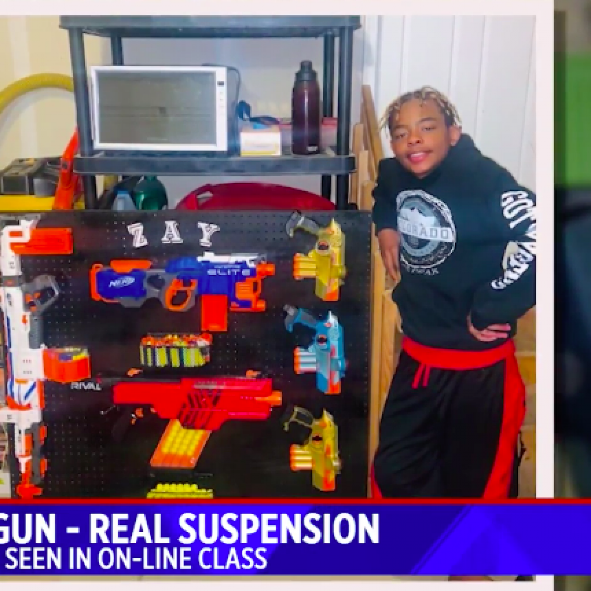 School Called Police On Black 12-Year-Old Playing With Toy Gun During Online Class