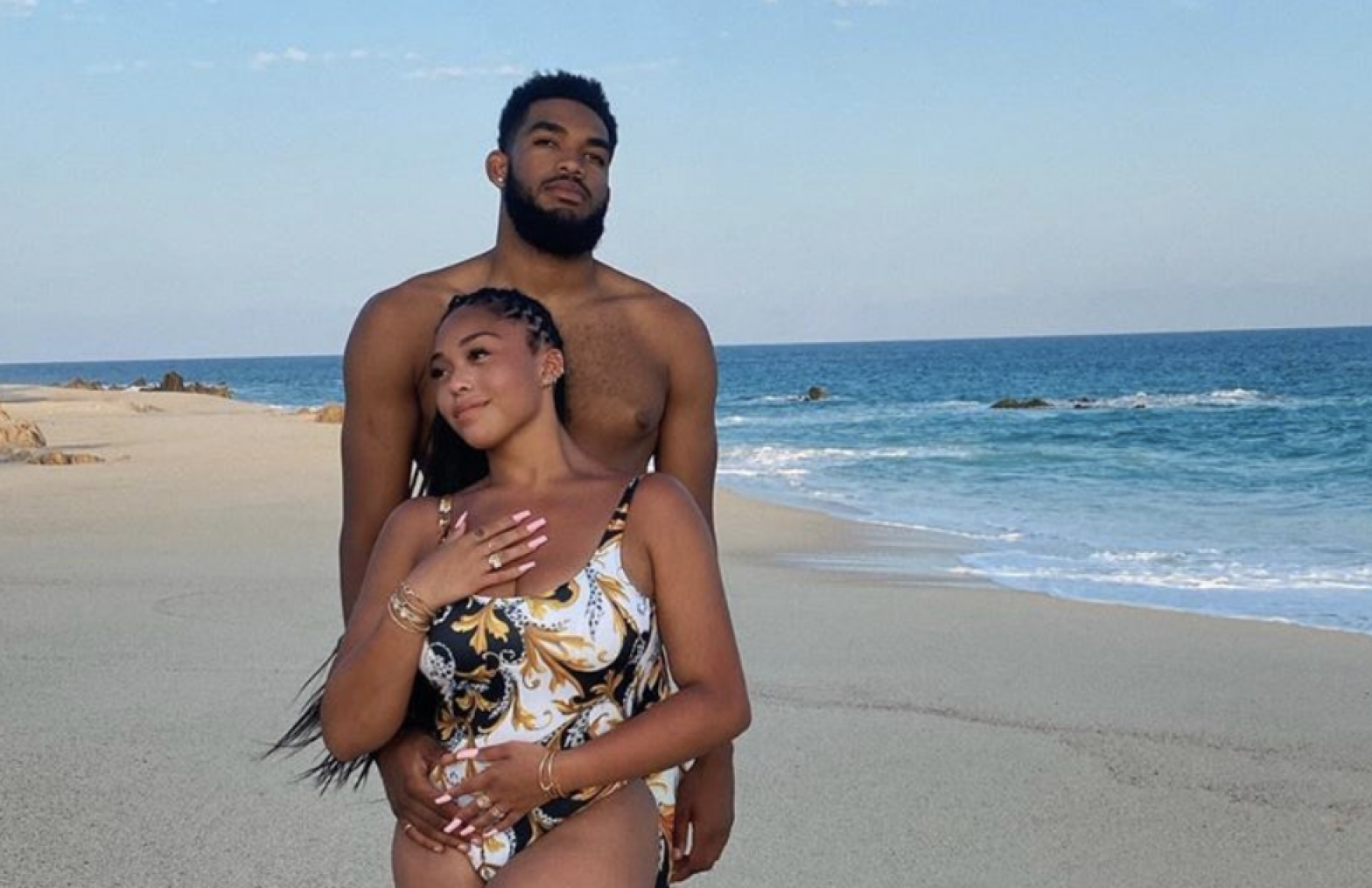 Jordyn Woods And Her New Boyfriend Karl-Anthony Towns Are On Cloud 9