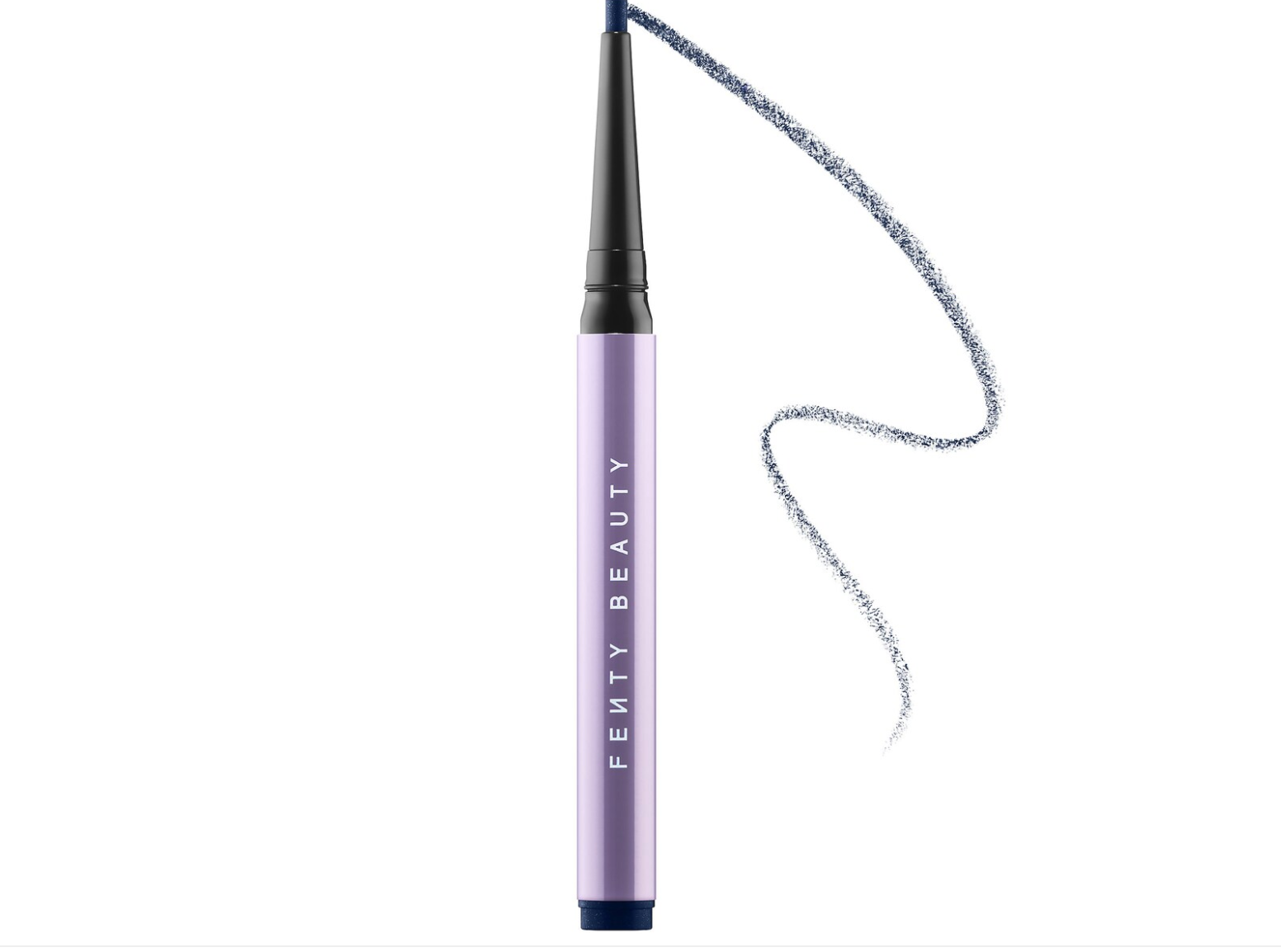 Rihanna Proves Blue Eyeliner Looks Good On Deep Skin Tones