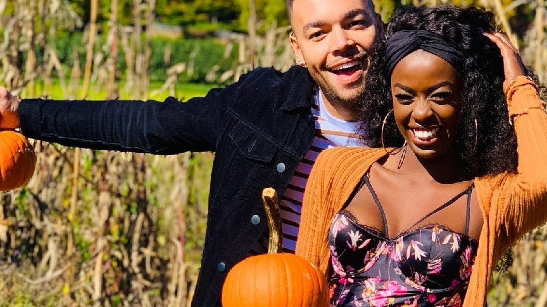 'Love Island' Winners Justine and Caleb Reunite and They’re Just The Cutest