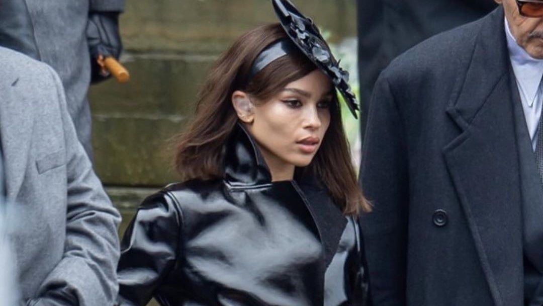 Take A First Look At Zoe Kravitz As Catwoman