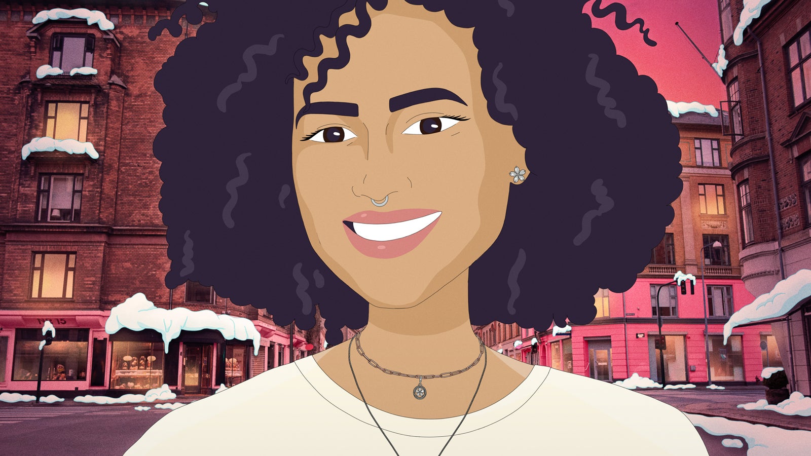 Nathalie Emmanuel Stars In Pandora's Animated Holiday Campaign