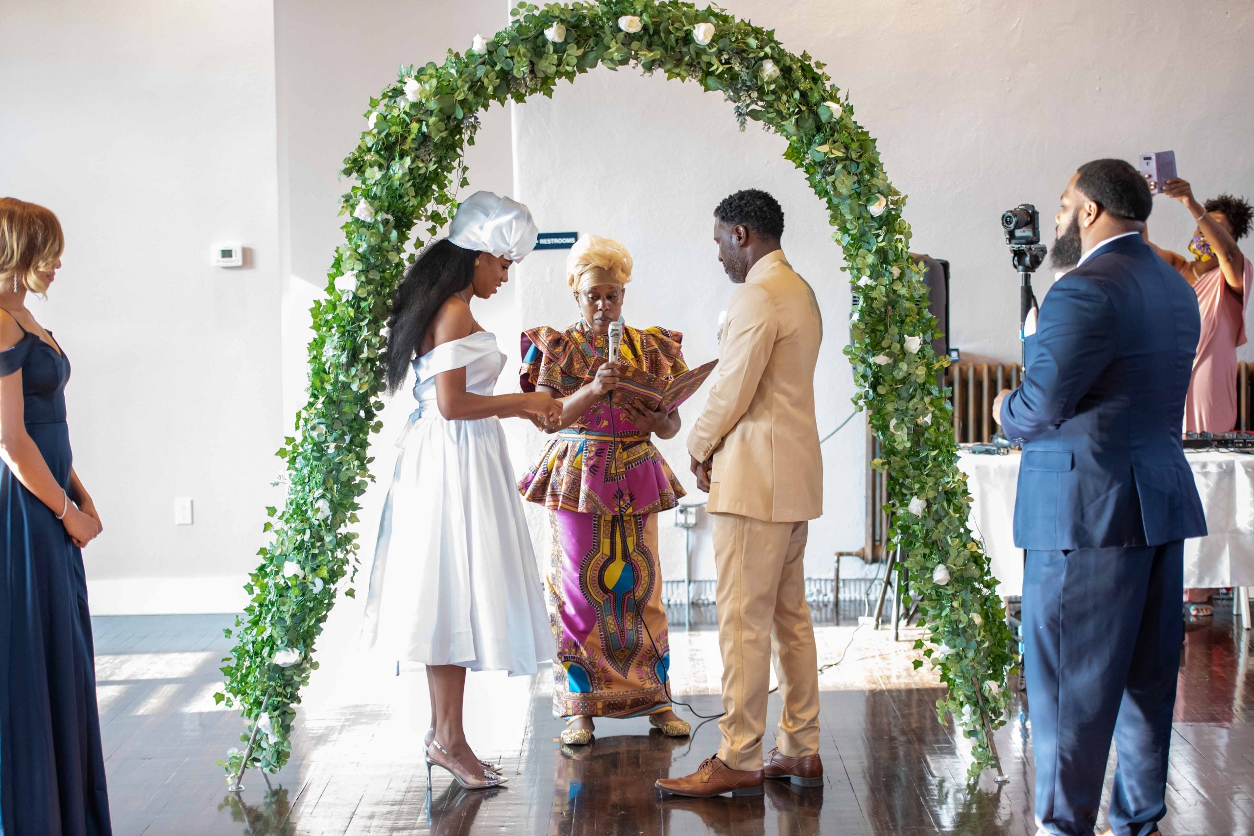 Bridal Bliss: Shalwah And Al’s Brooklyn Wedding