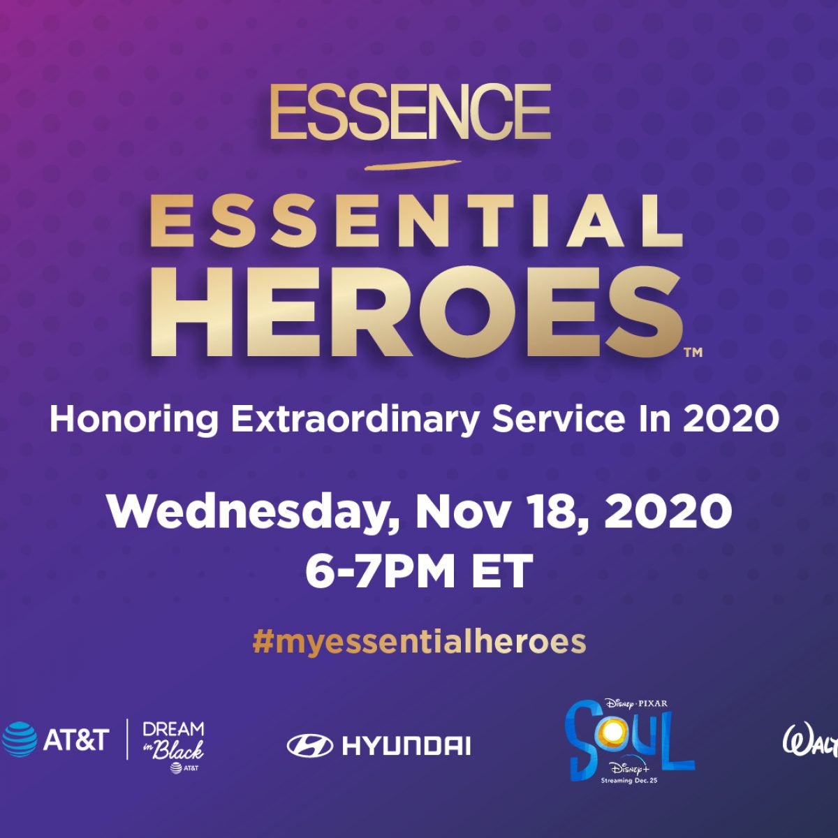 Join Eva Marcille, Jamie Foxx, June's Diary And More This Wednesday For The ESSENCE Essential Heroes Awards!