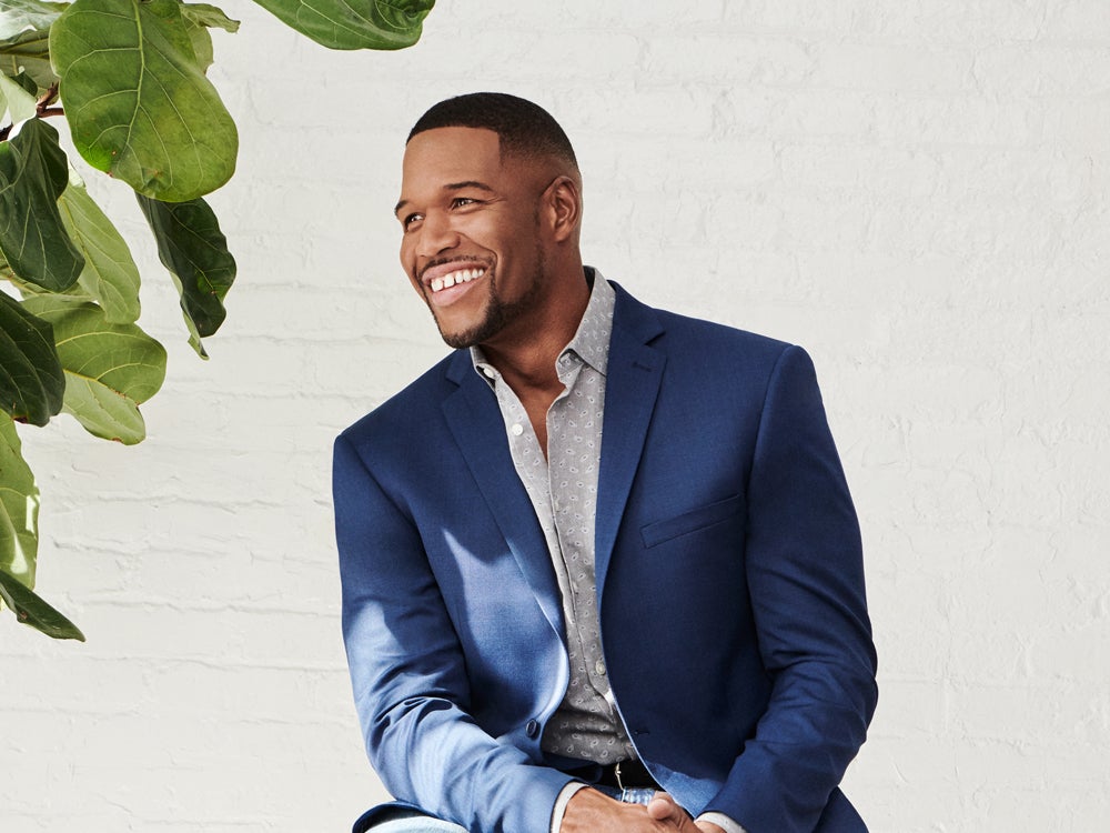 Michael Strahan Partners With Men's Warehouse To Distribute His Latest Collection