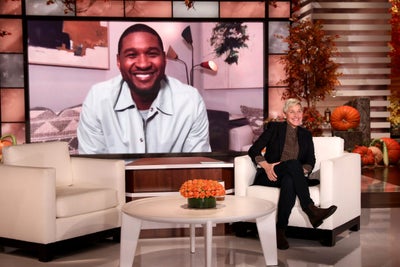 Usher Shares First Photos Of His Newborn Daughter on ‘Ellen’