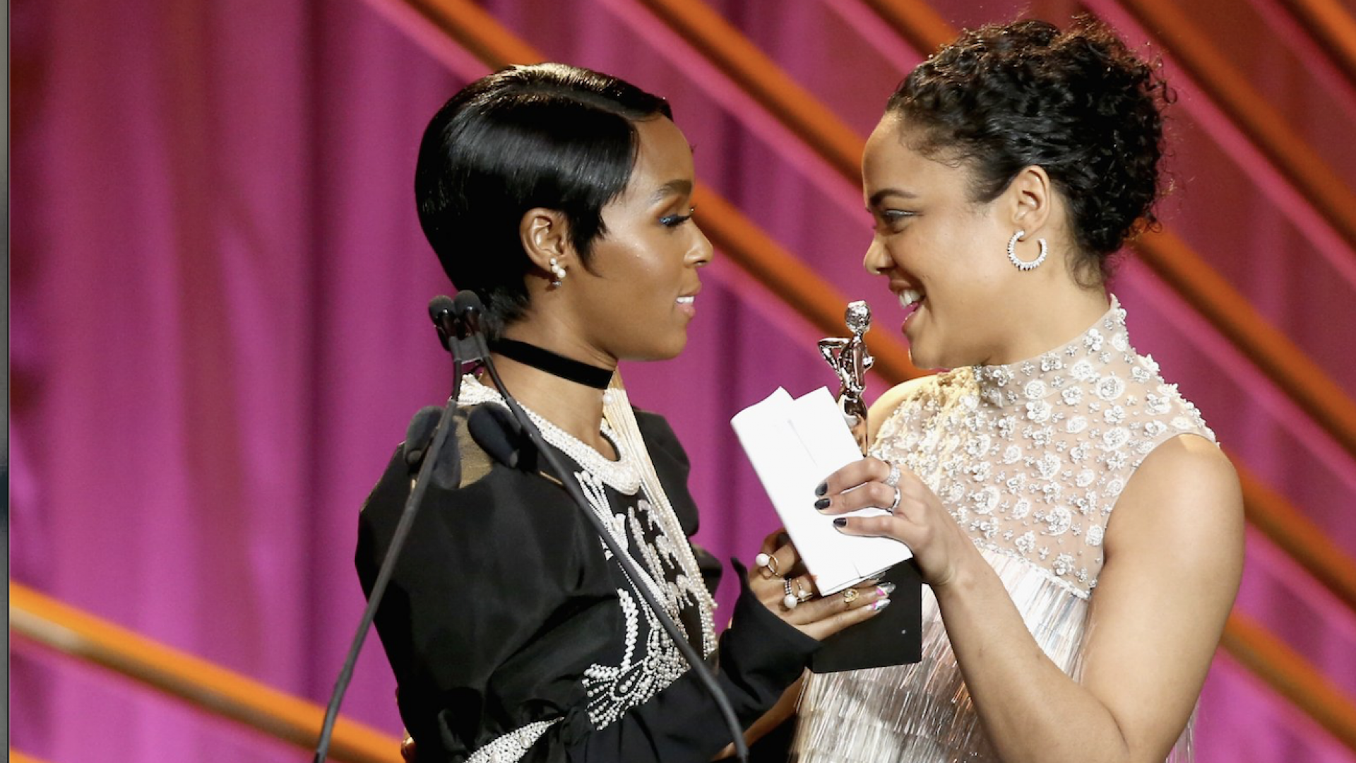 Watch Janelle Monáe And Tessa Thompson Play 'Truth Or Dare 4 Democracy'