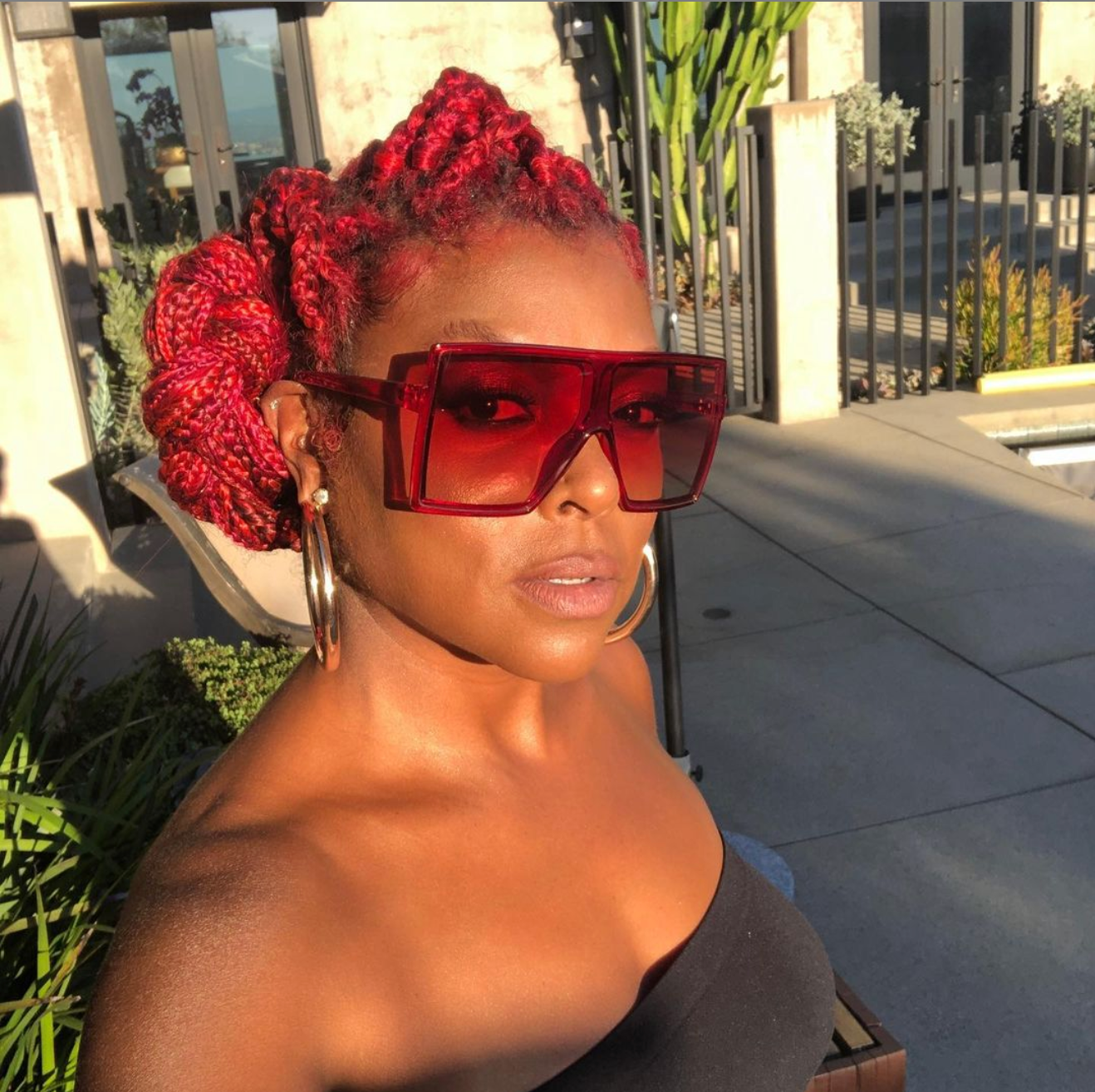 We Loved All The Ways Taraji P. Henson Rocked Red Hair In 2020