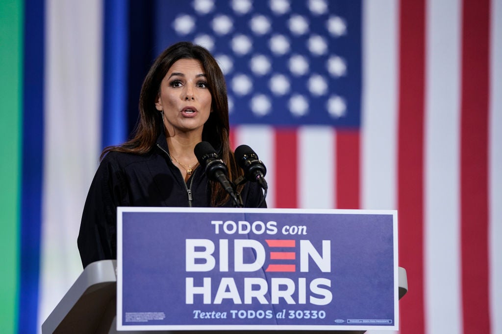 Eva Longoria Apologizes For "Latinas Are The Real Heroines" Of Election 2020 Comments