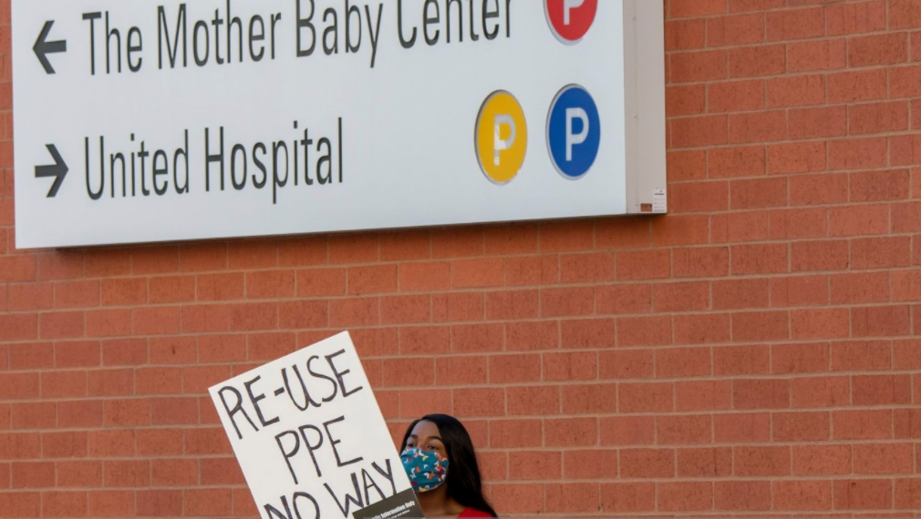 Hundreds Of Nurses Go On Strike As COVID-19 Cases Surge In Philadelphia